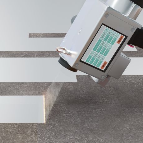 Cleaning laser machines